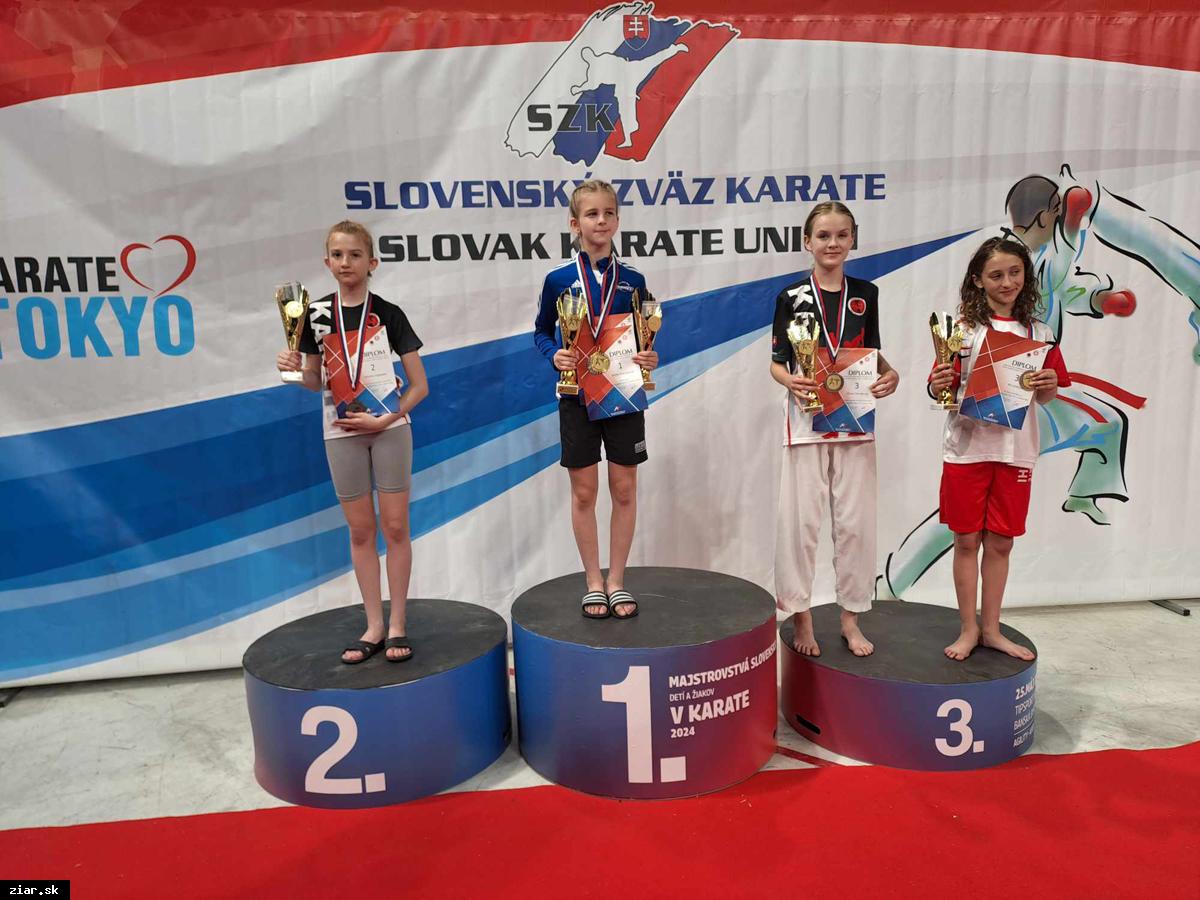 Karate: Sedem medailistov z Majstrovstiev Slovenska