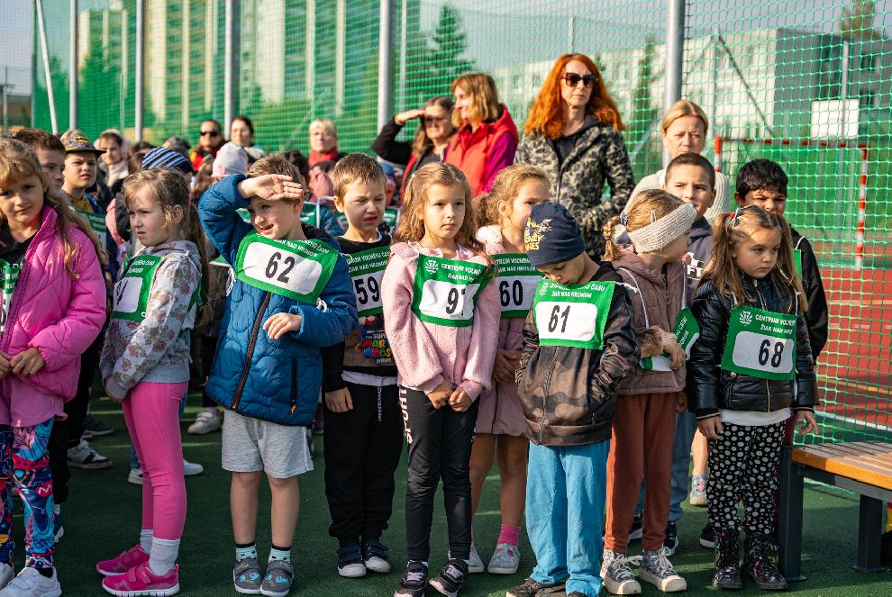 Otvorenie športového areálu na Jednotke sprevádzal športový deň žiakov